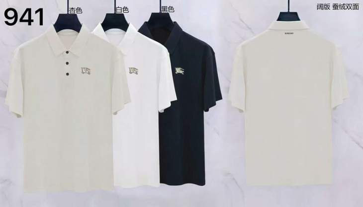 Picture of Burberry Polo Shirts Short _SKUBurberryM-3XL8qx94129113
